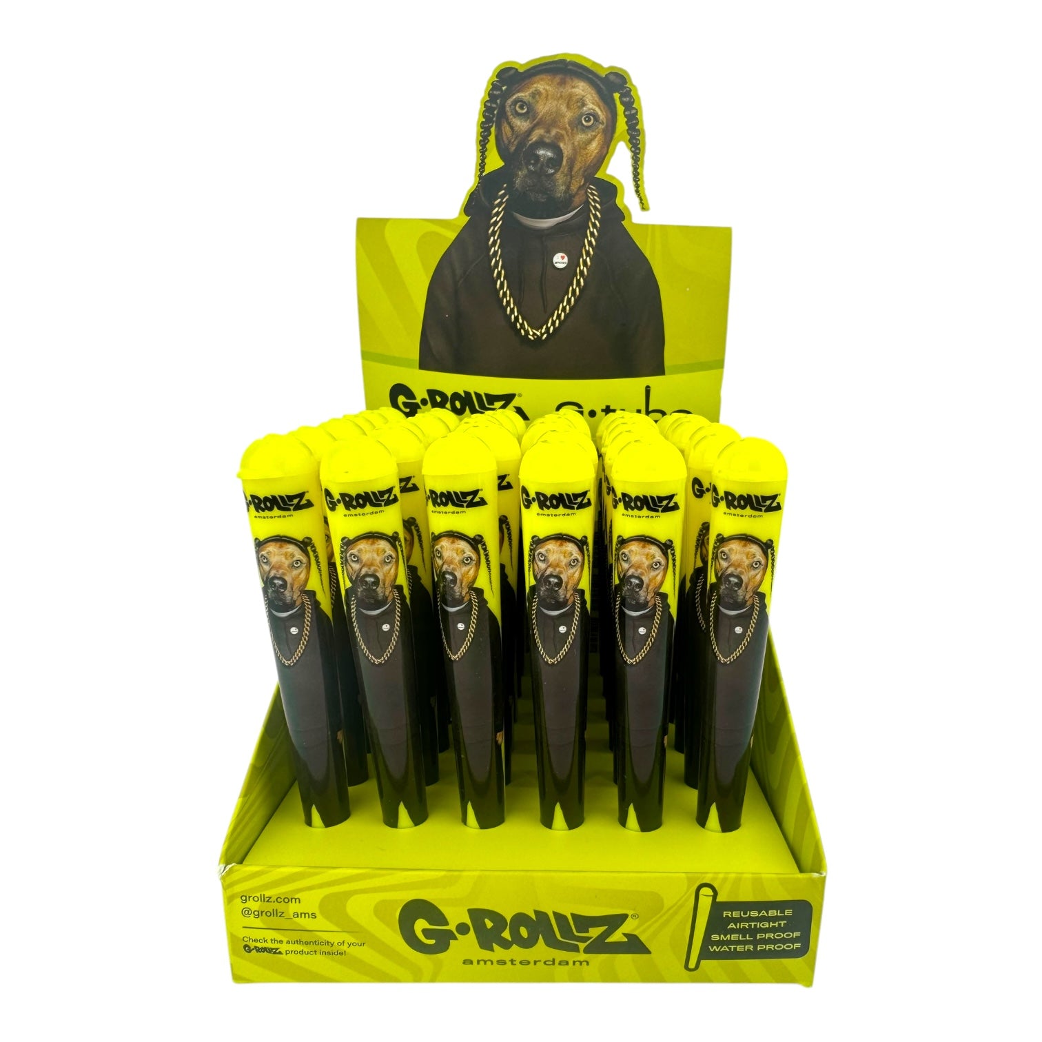 G-Rollz G-Tubes Plastic Cone Holders (36ct Display)