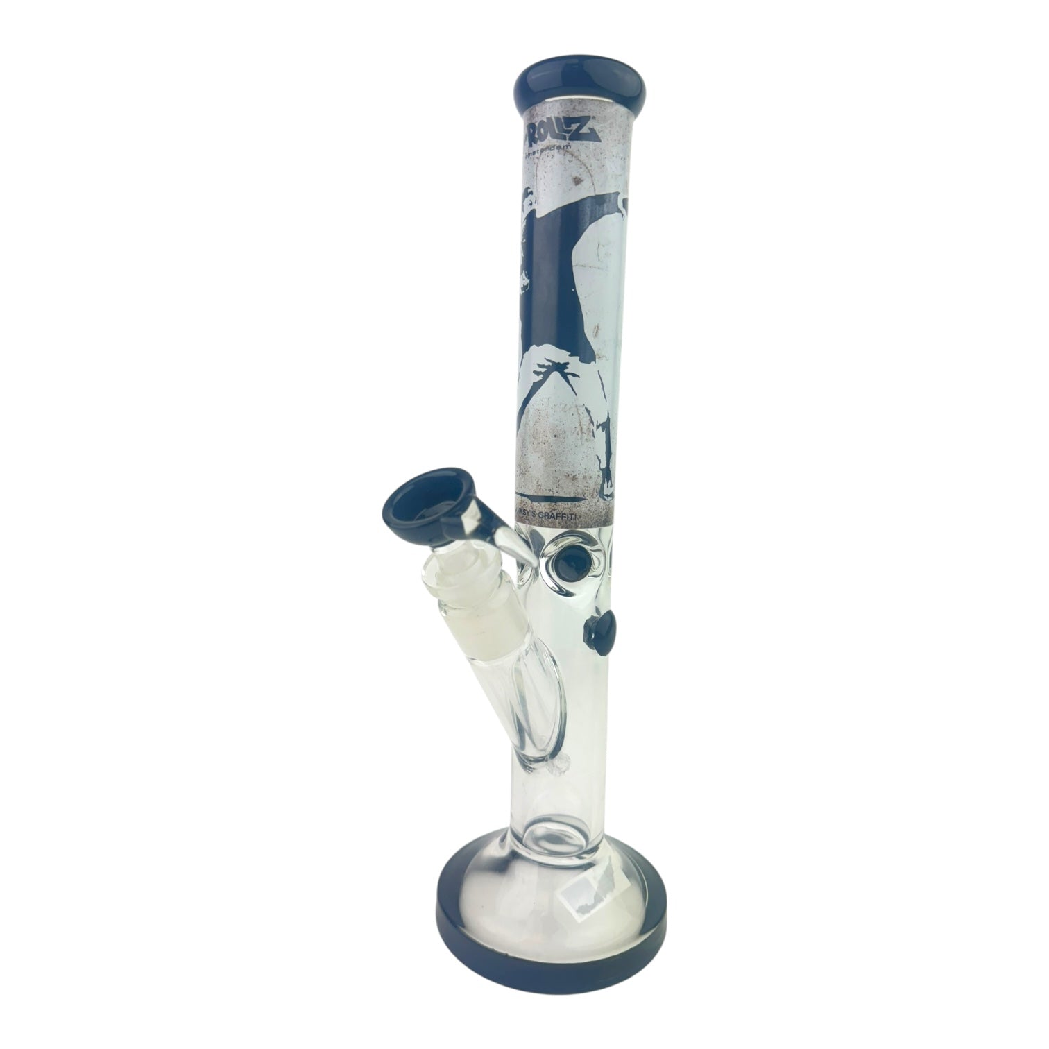 G-Rollz 13.5" Straight Small Tube Glass Water Pipe