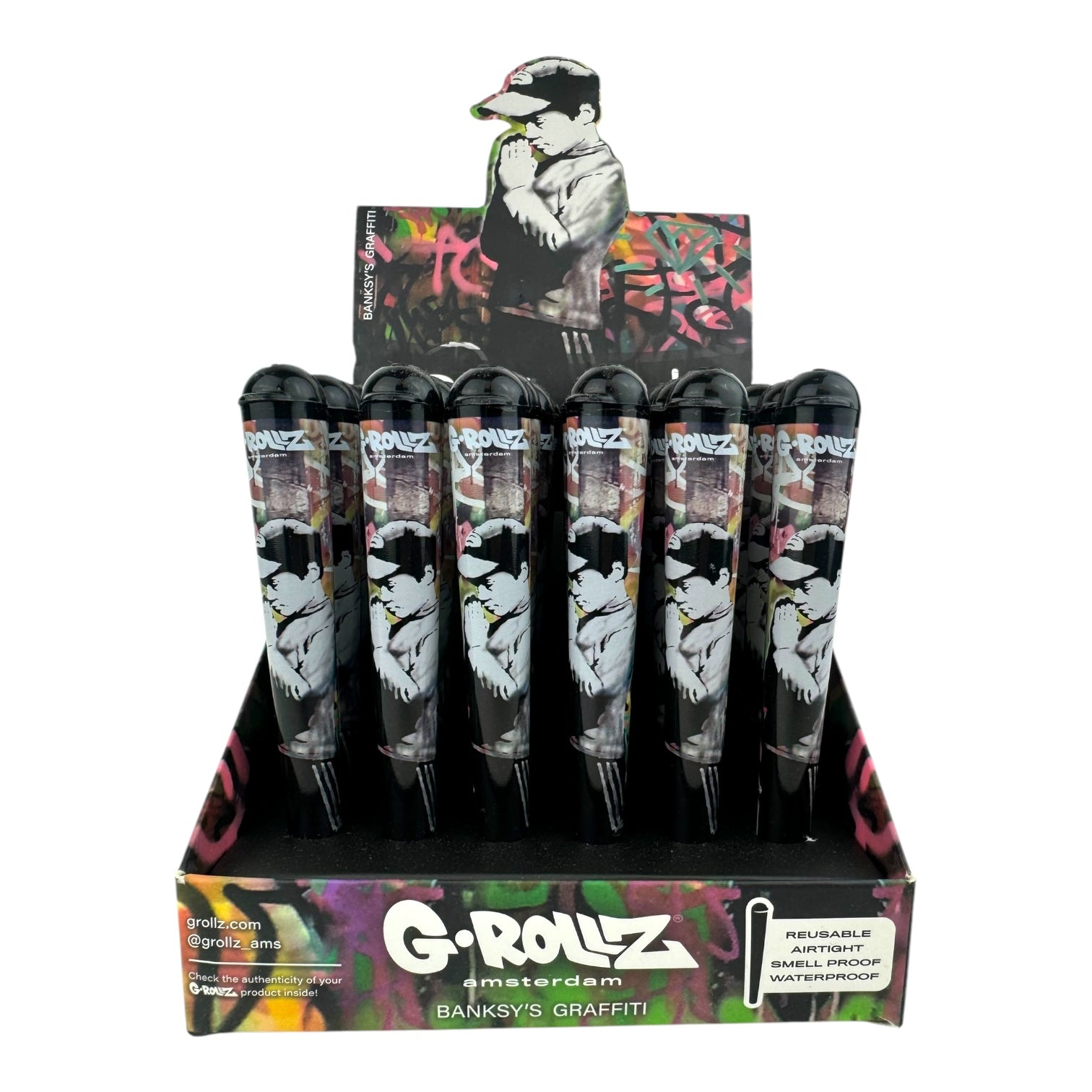 G-Rollz G-Tubes Plastic Cone Holders (36ct Display)