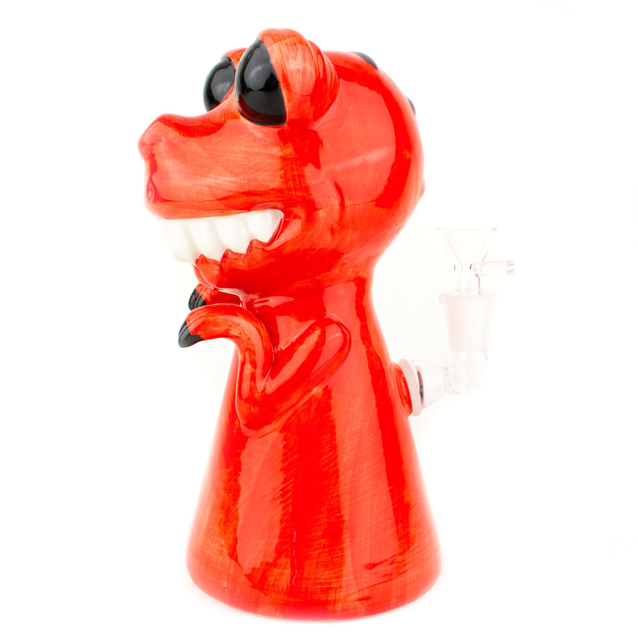 8.5" T-Rex Dinosaur Beaker Novelty Ceramic Water Pipe #0605