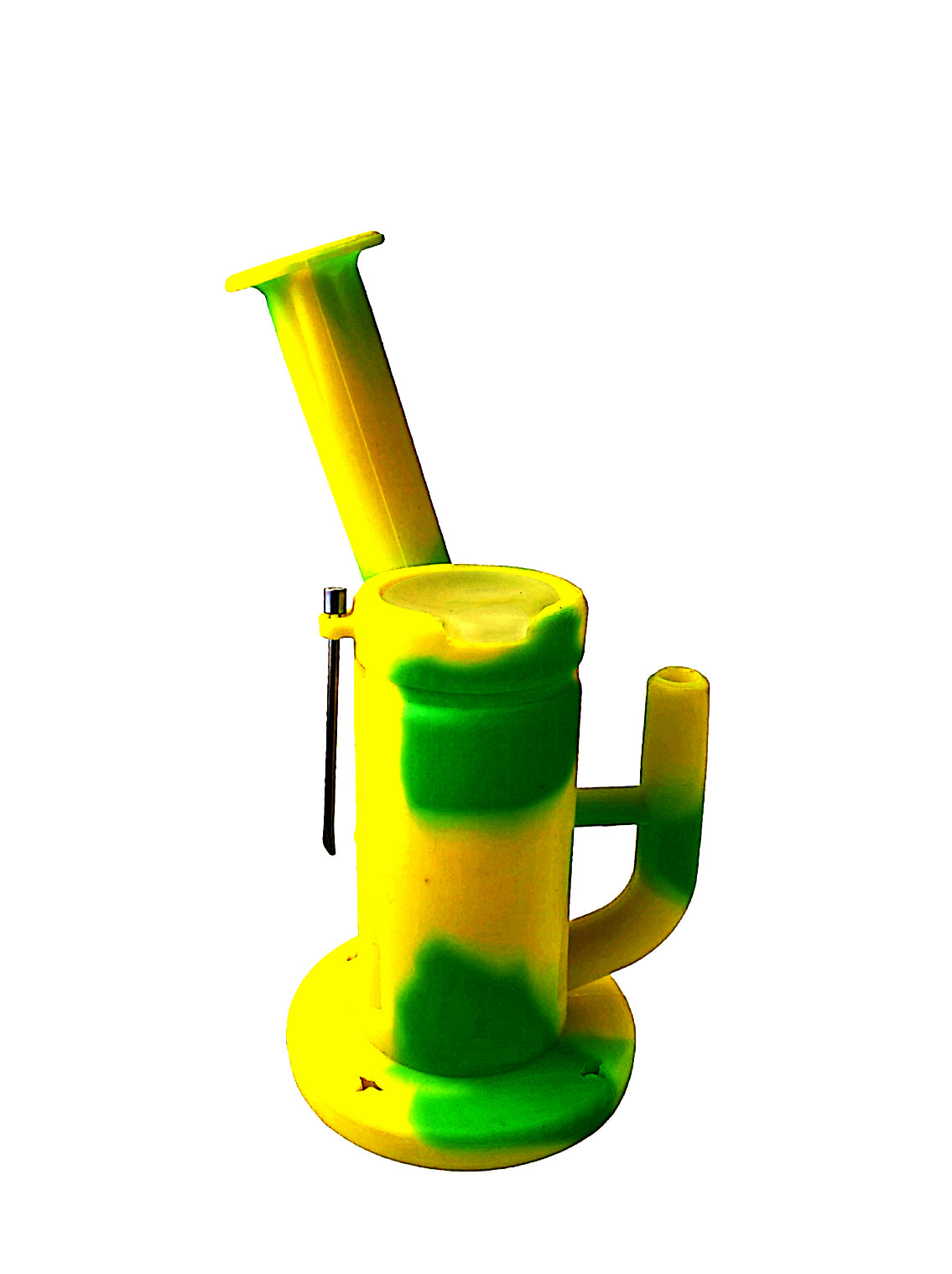 4.5" Silicone Side Cart Rig Water Pipe