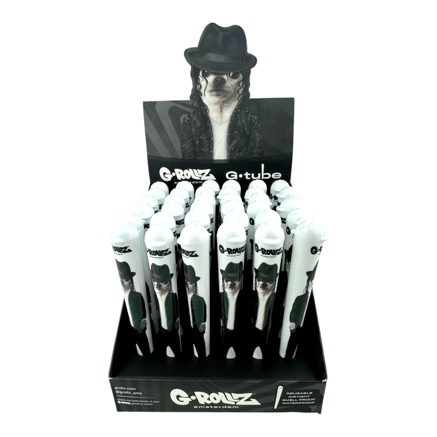 G-Rollz G-Tubes Plastic Cone Holders (36ct Display)