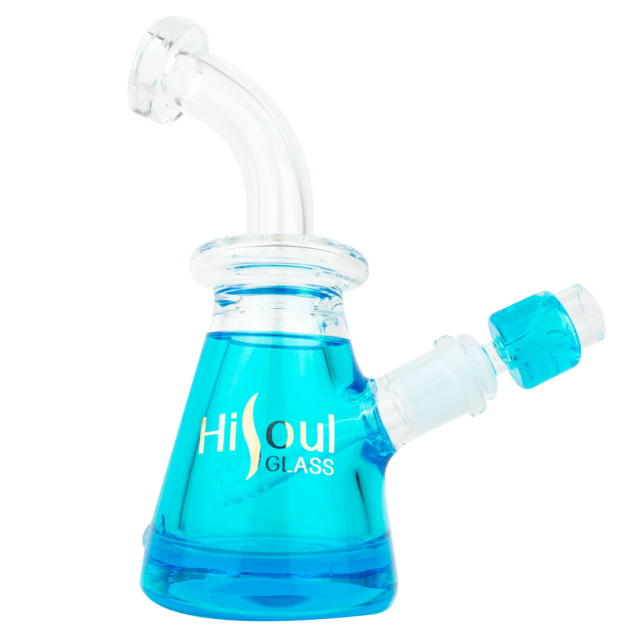 8" HiSoul Glass Beaker Freezable Water Pipe