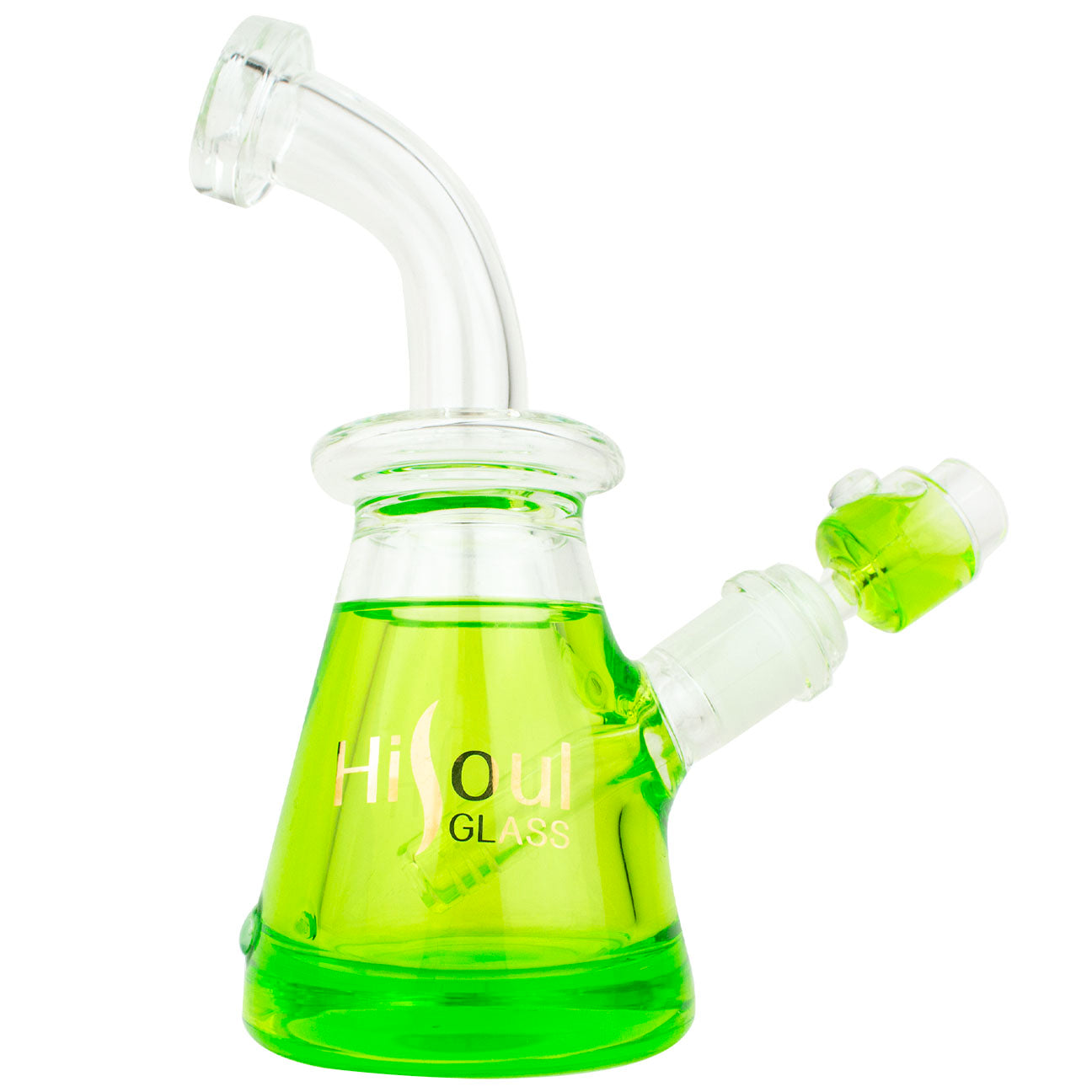 8" HiSoul Glass Beaker Freezable Water Pipe