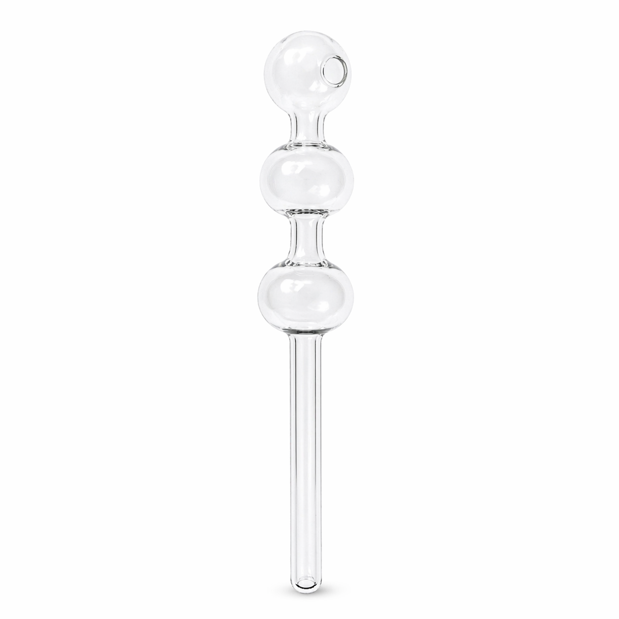8' Triple Bubble Oil Burner - Clear 300/cs