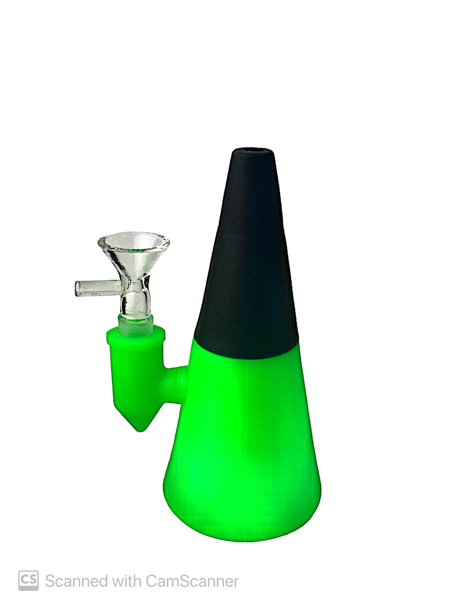 6" Silicone Cone Water Pipe (Assorted Colors)