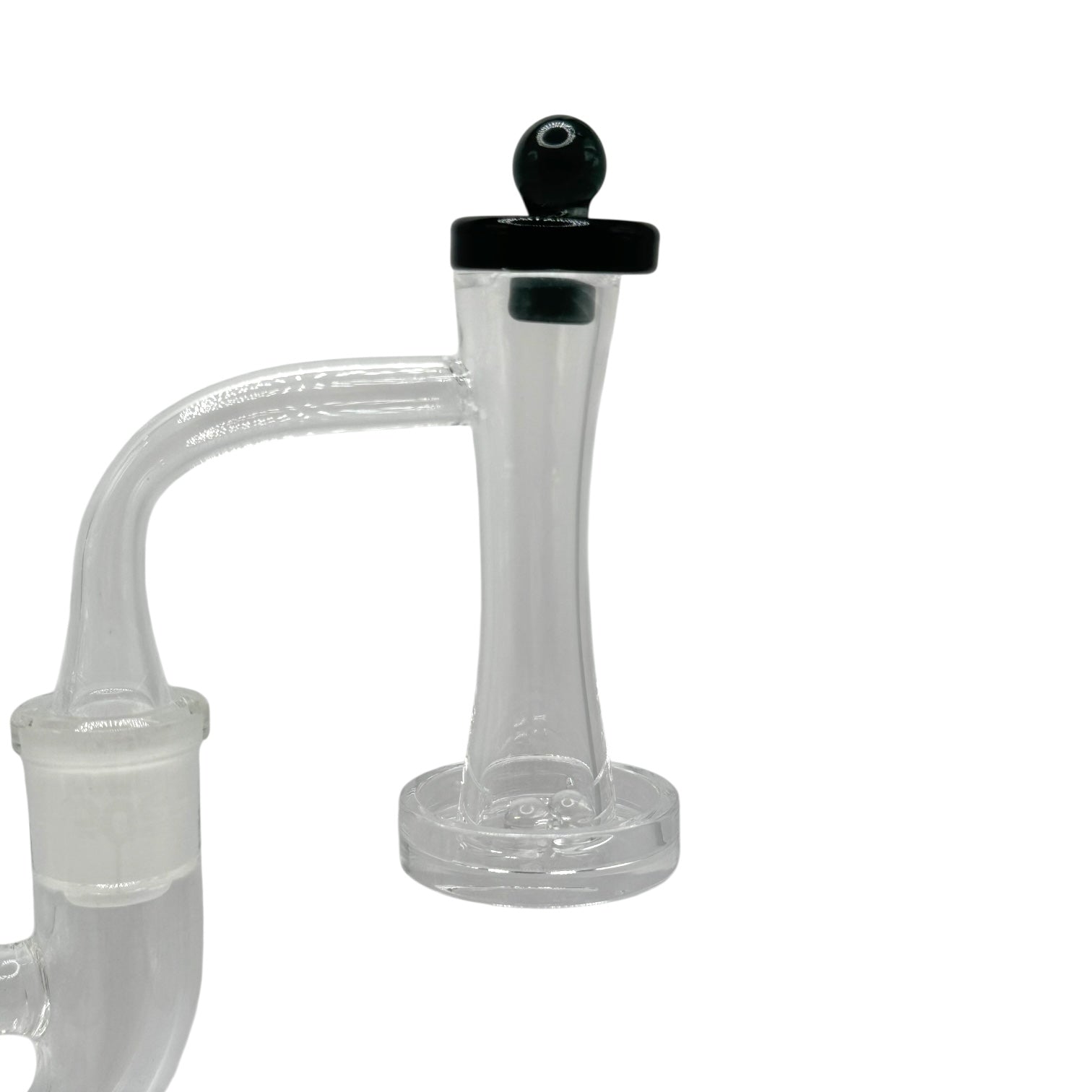 Lollipop QSeries-7 | 14mm Male 90° | Fully Welded Quartz Terp Slurper Banger Set - QZ 107