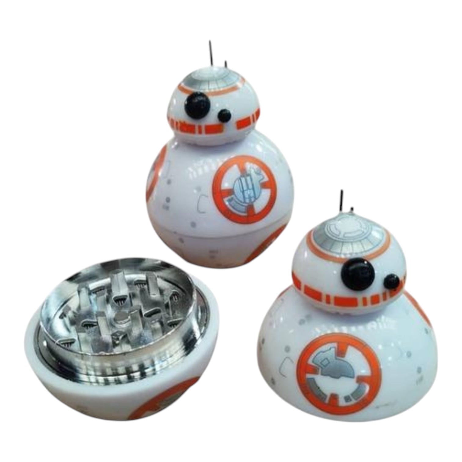 Robot Shaped 3 part Grinder