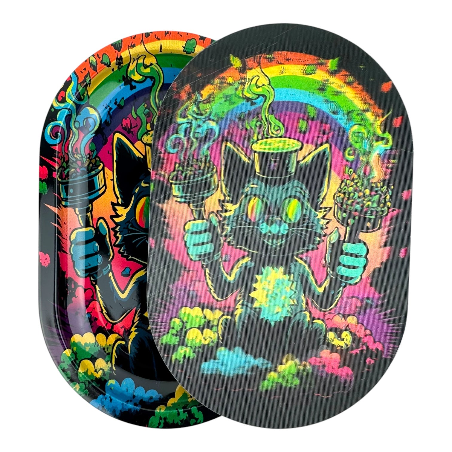 3D Mini Rolling Tray With Magnetic Lid 5.6" x 3.6"