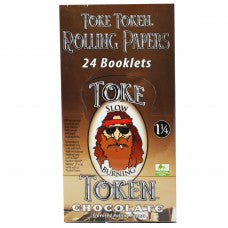 Toke Token Rolling Papers 1/4 - 8 flavors (Box of 24)