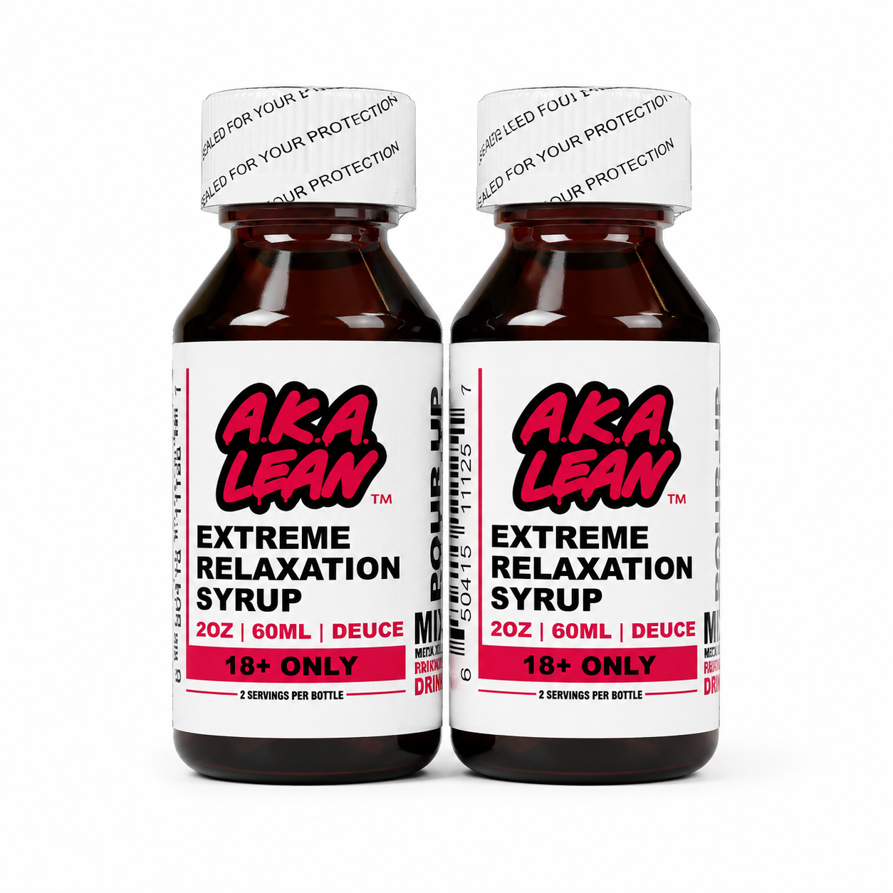 AKA Lean Relaxation Syrup 2oz 60ML (Display of 12)