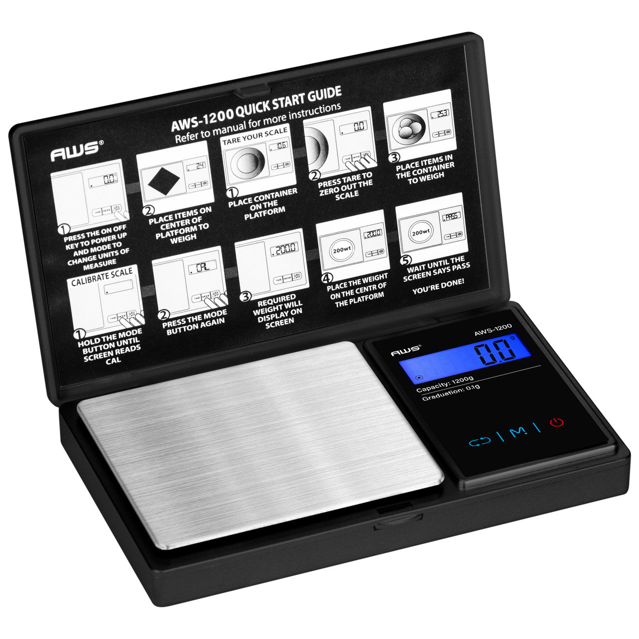 AWS 1200 Digital Scale (1200x0.1g)