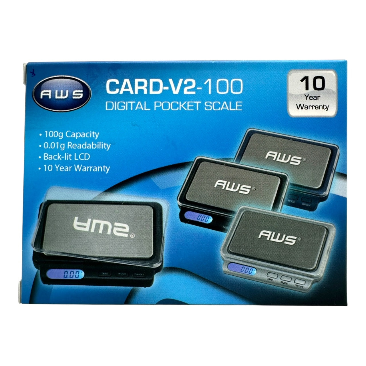AWS Card-V2-100 Digital Pocket Scale