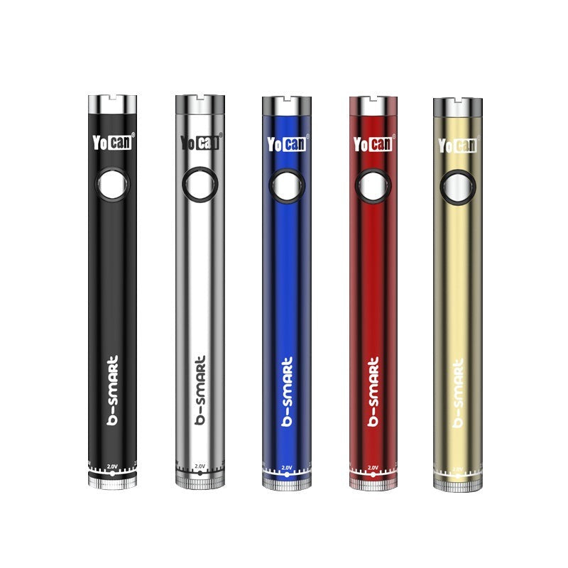 Yocan B-Smart Vape Battery Pen 320mAh Slim Twist Preheat VV Bottom Adjustable Voltage E Cig 510 ...