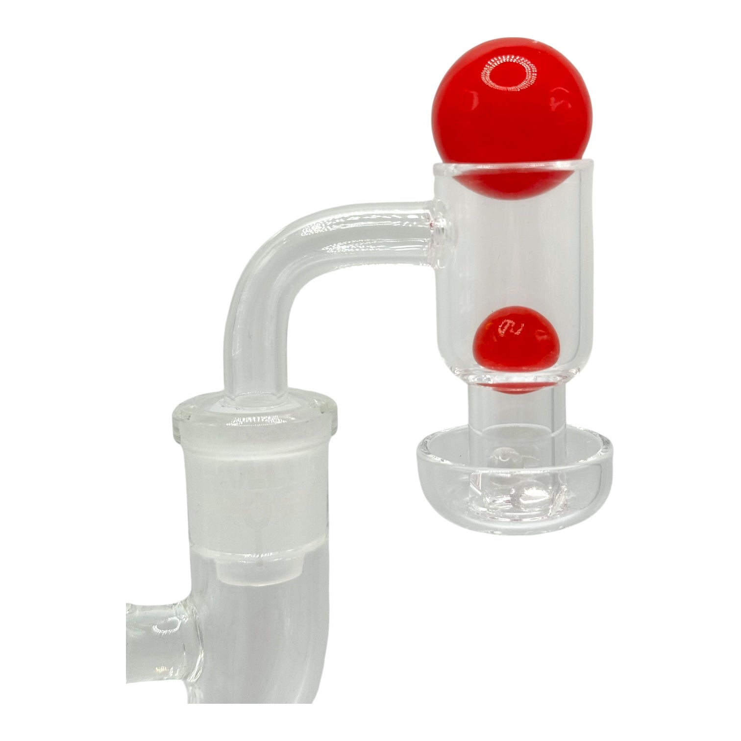 Lollipop QSeries 3 | 14mm Male 90° | Fully Welded Quartz Terp Slurper Banger Set - QZ 103