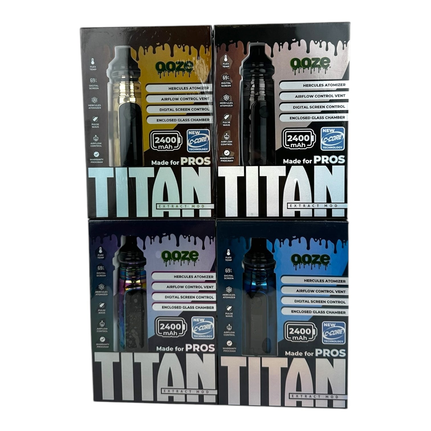 Ooze Titan Extract Mod C-Core 2400mah