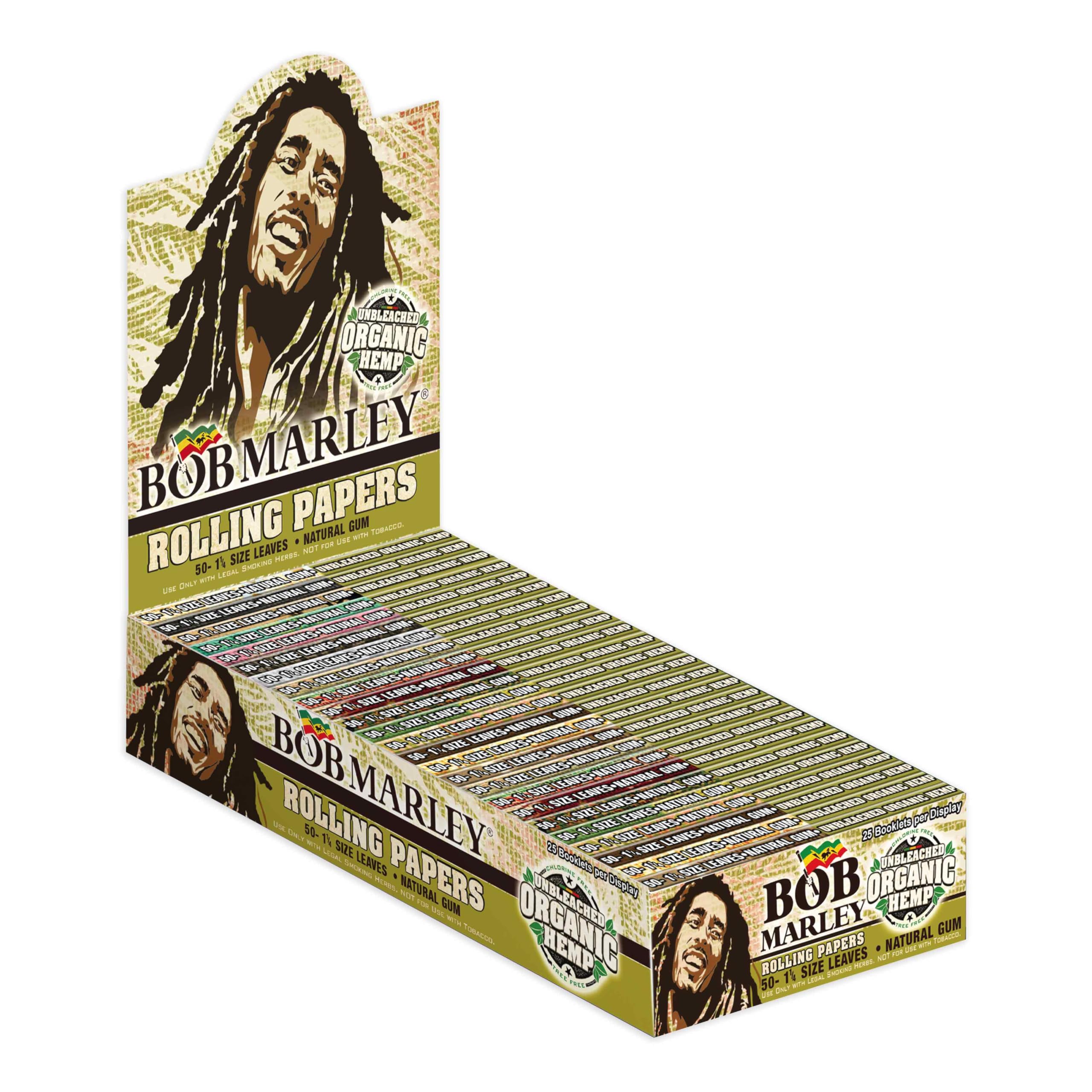 Bob Marley Unbleached Paper 1 1/4 25ct