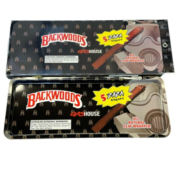 BW 5 Zaza Cigars X-Long Rolling Tray With Magnetic Lid