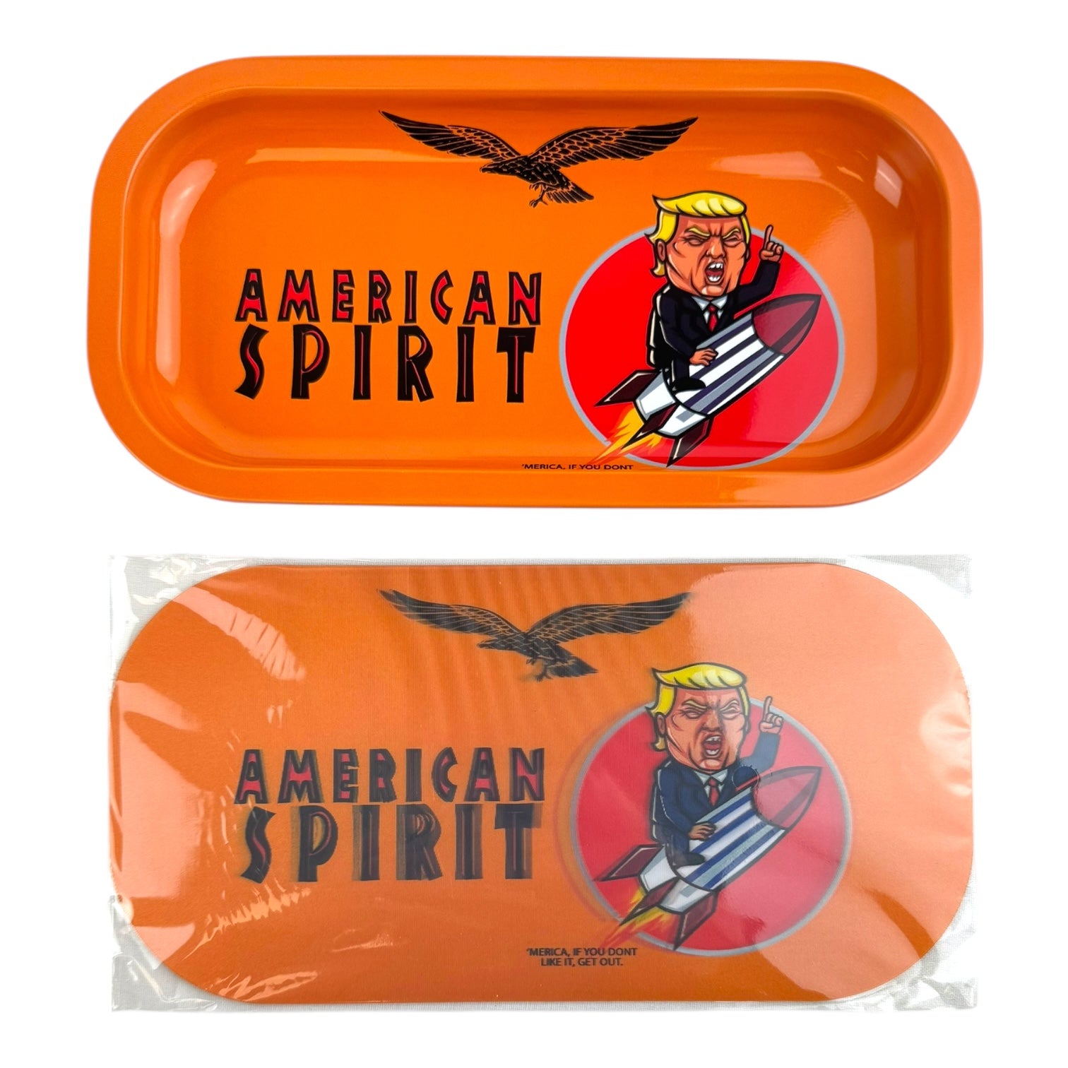 BW 3D Small Metal Rolling Tray