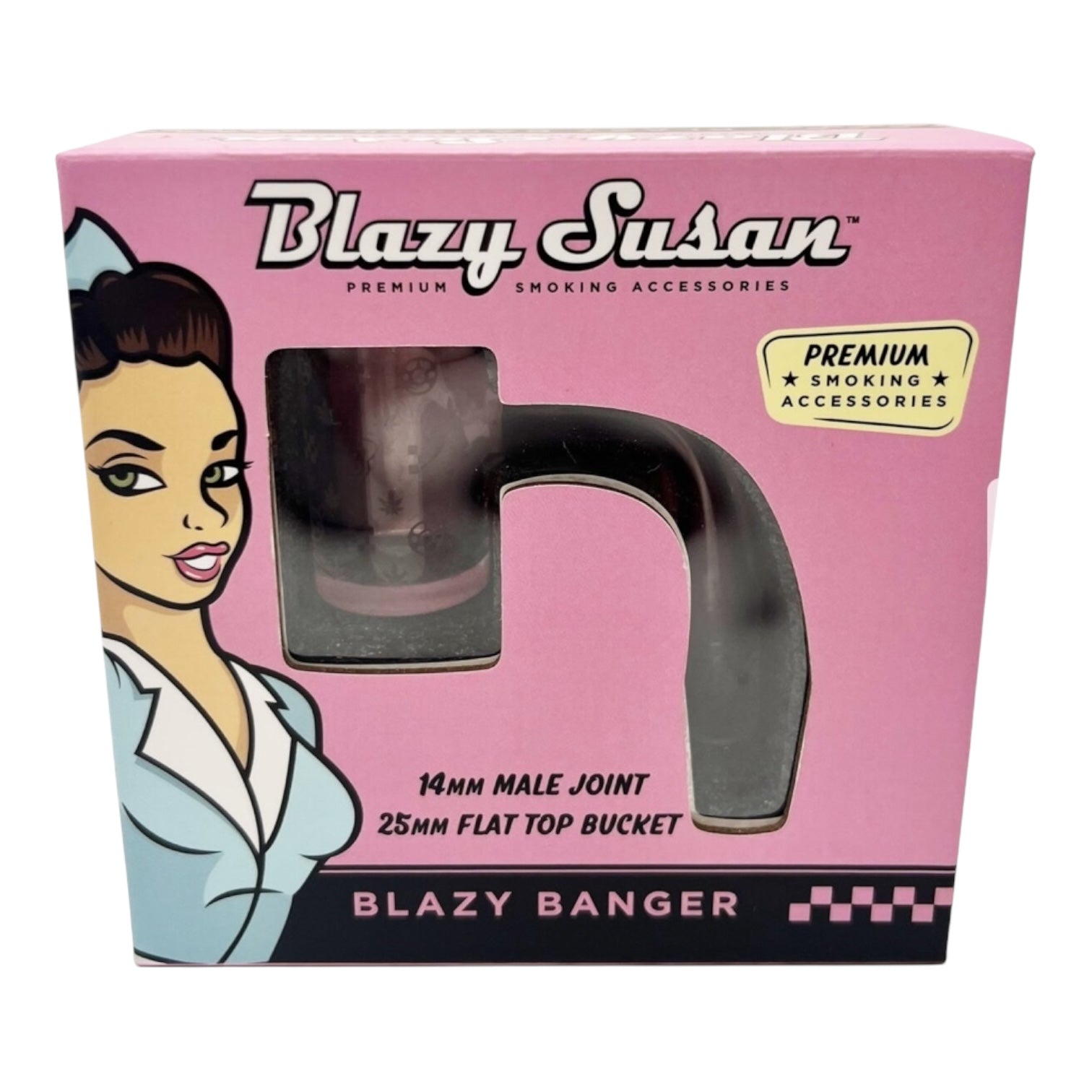 Blazy Susan 14mm Male Joint 25mm Flat