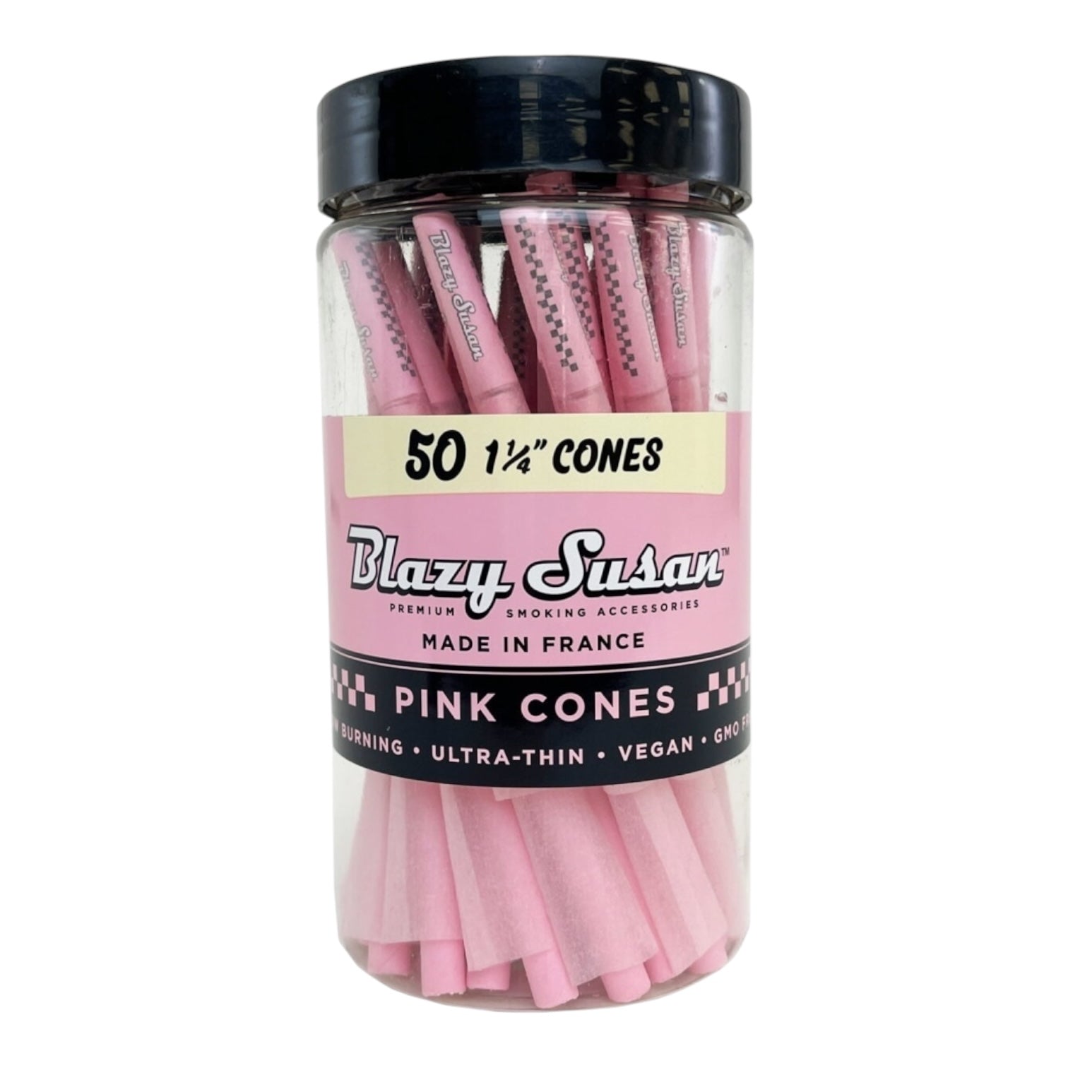 Blazy Susan 1 1/4 Cones 50ct Jar