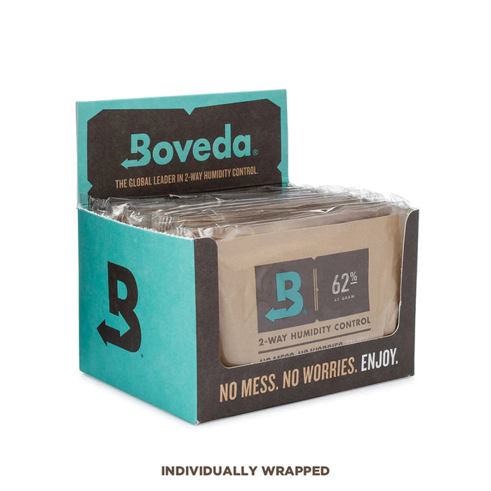 Boveda 62% Humidity Terpene Shield - Size 67 For 1+ Pounds Herb (12 Packs)