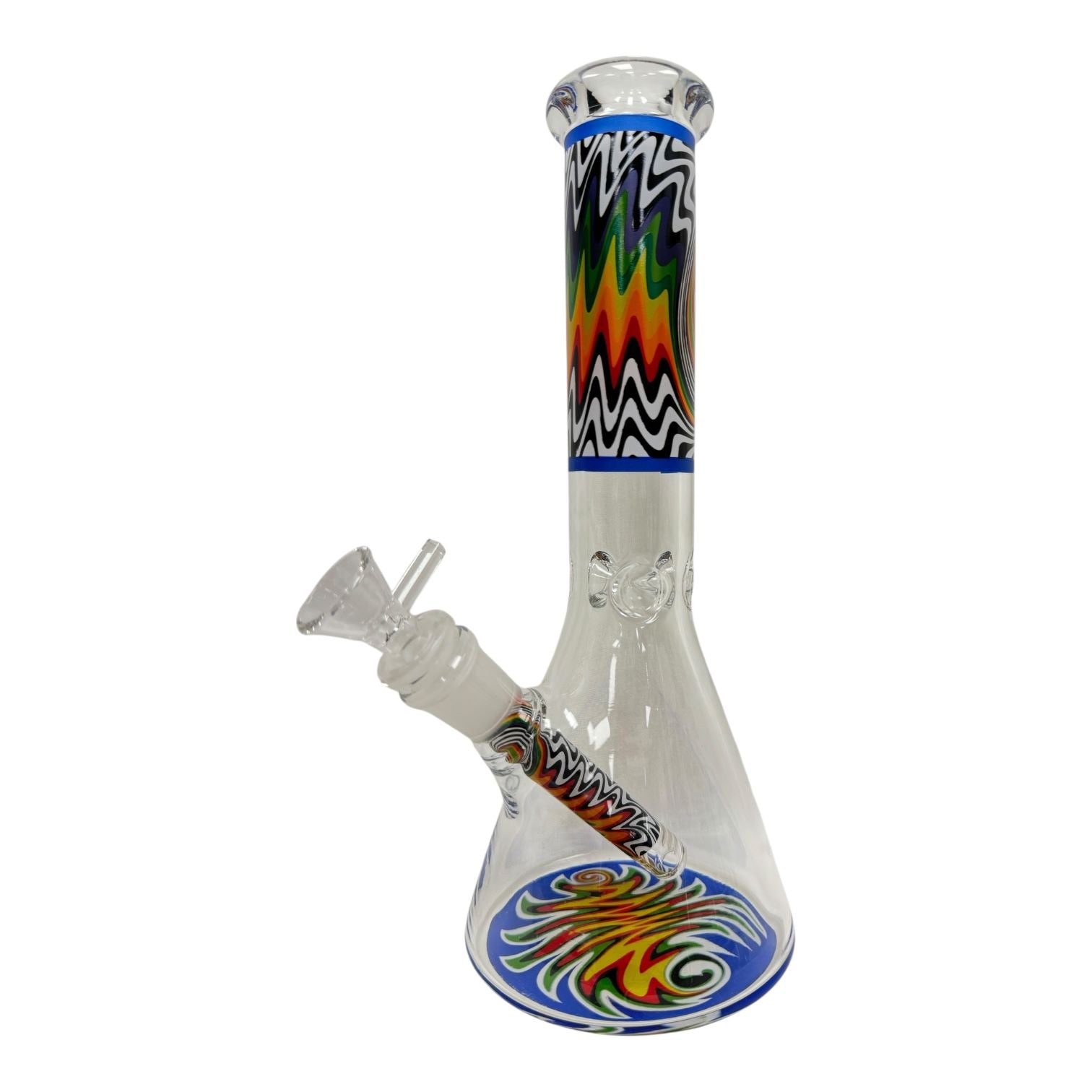 10" Printed WigWag Beaker