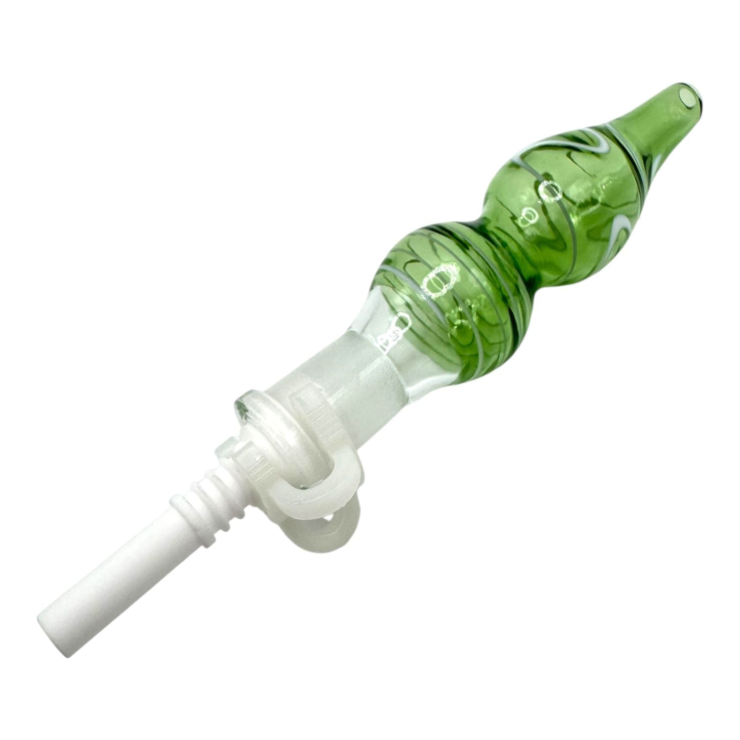 3.5" Color Bubble WigWag Glass Nectar Collector