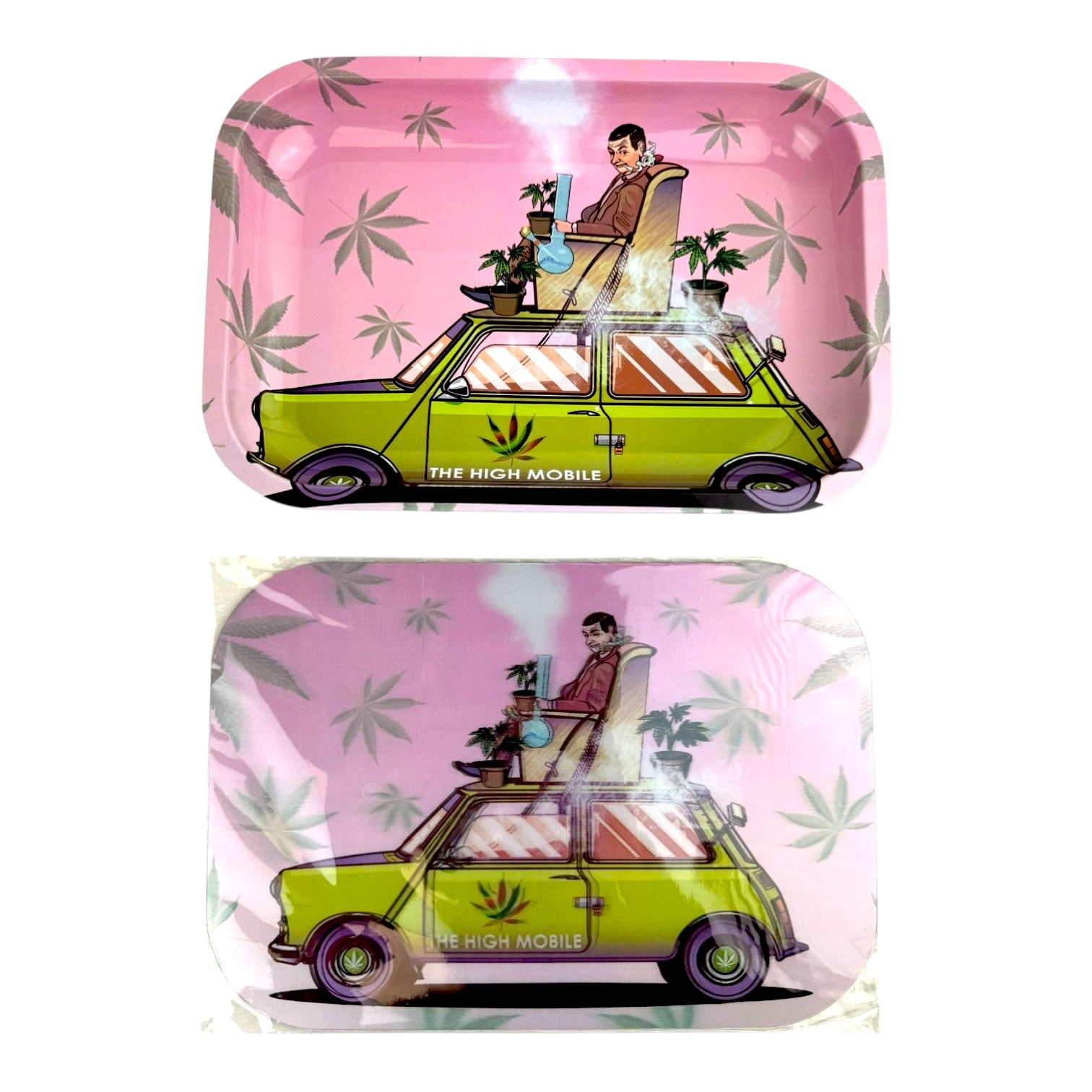 3D Medium Metal Rolling Tray