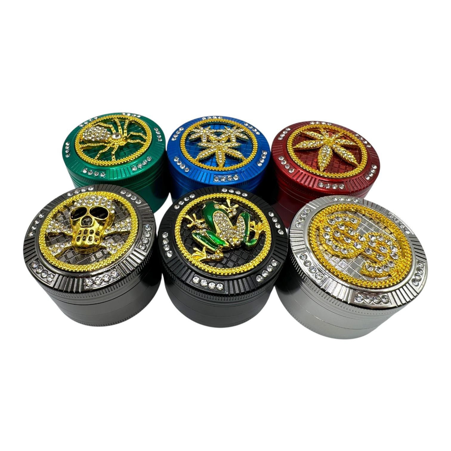 63mm Metal Bedazzle 4pc Grinder