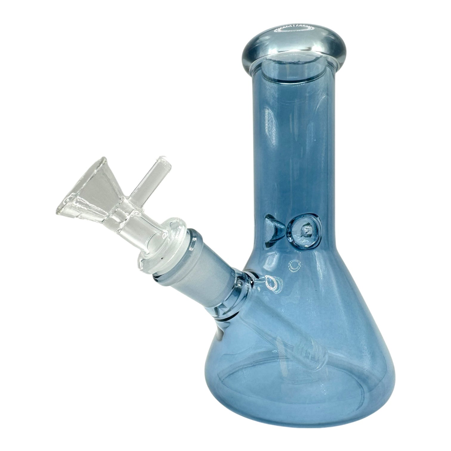 6" Mini Color Glass Beaker Water Pipe