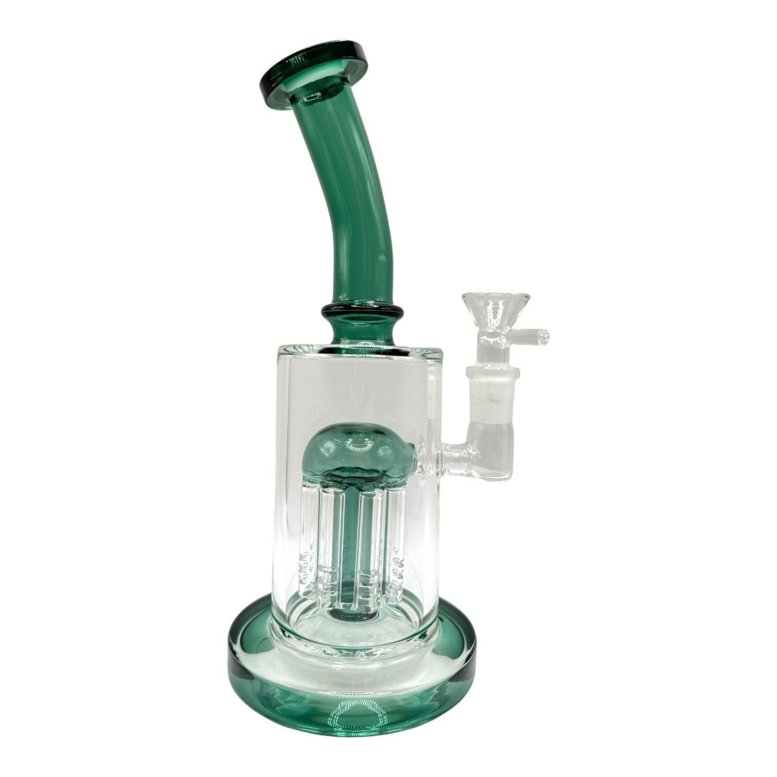 8" Bent Neck Tree Perk Water Pipe