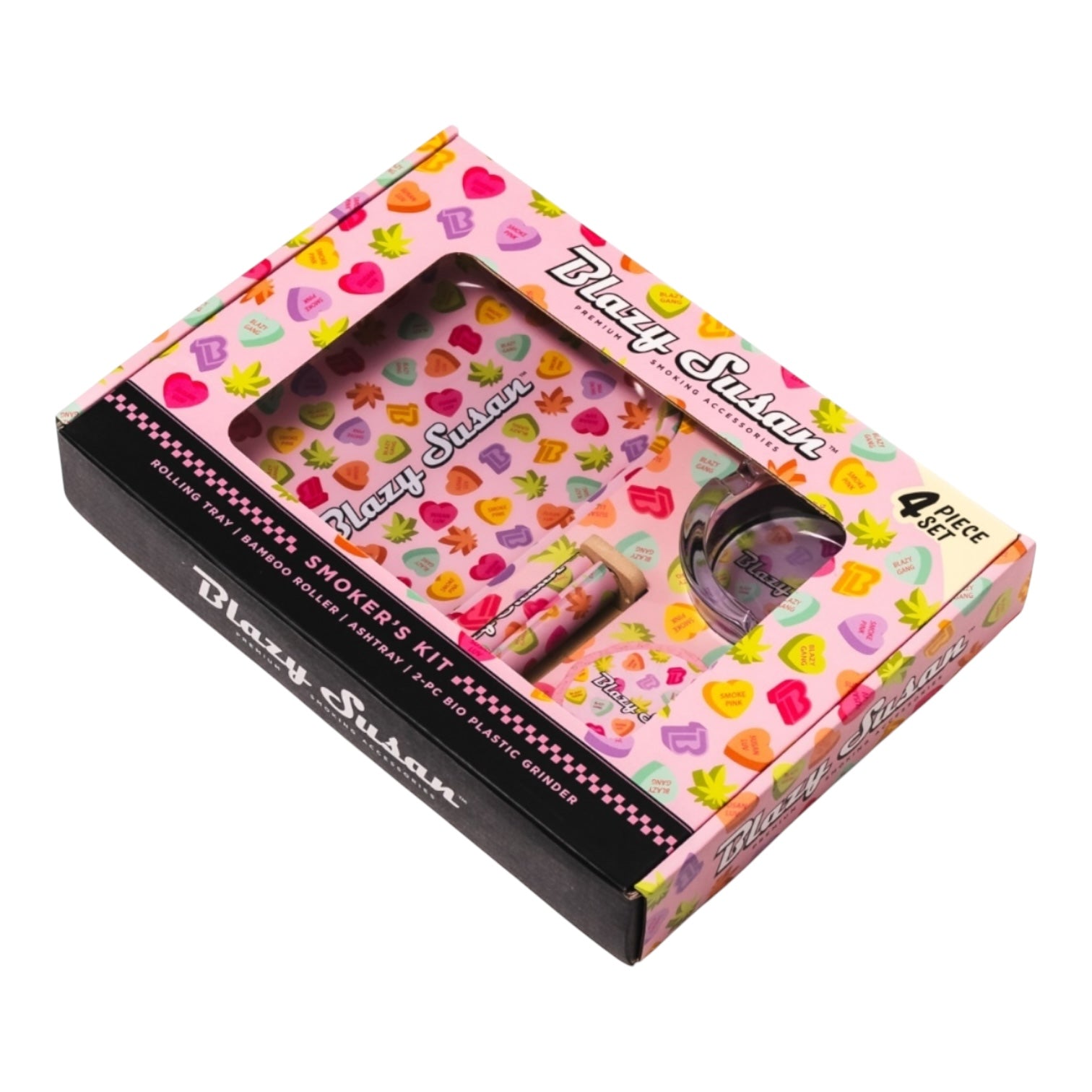 Blazy Susan Smoker's Kit 4pc Set