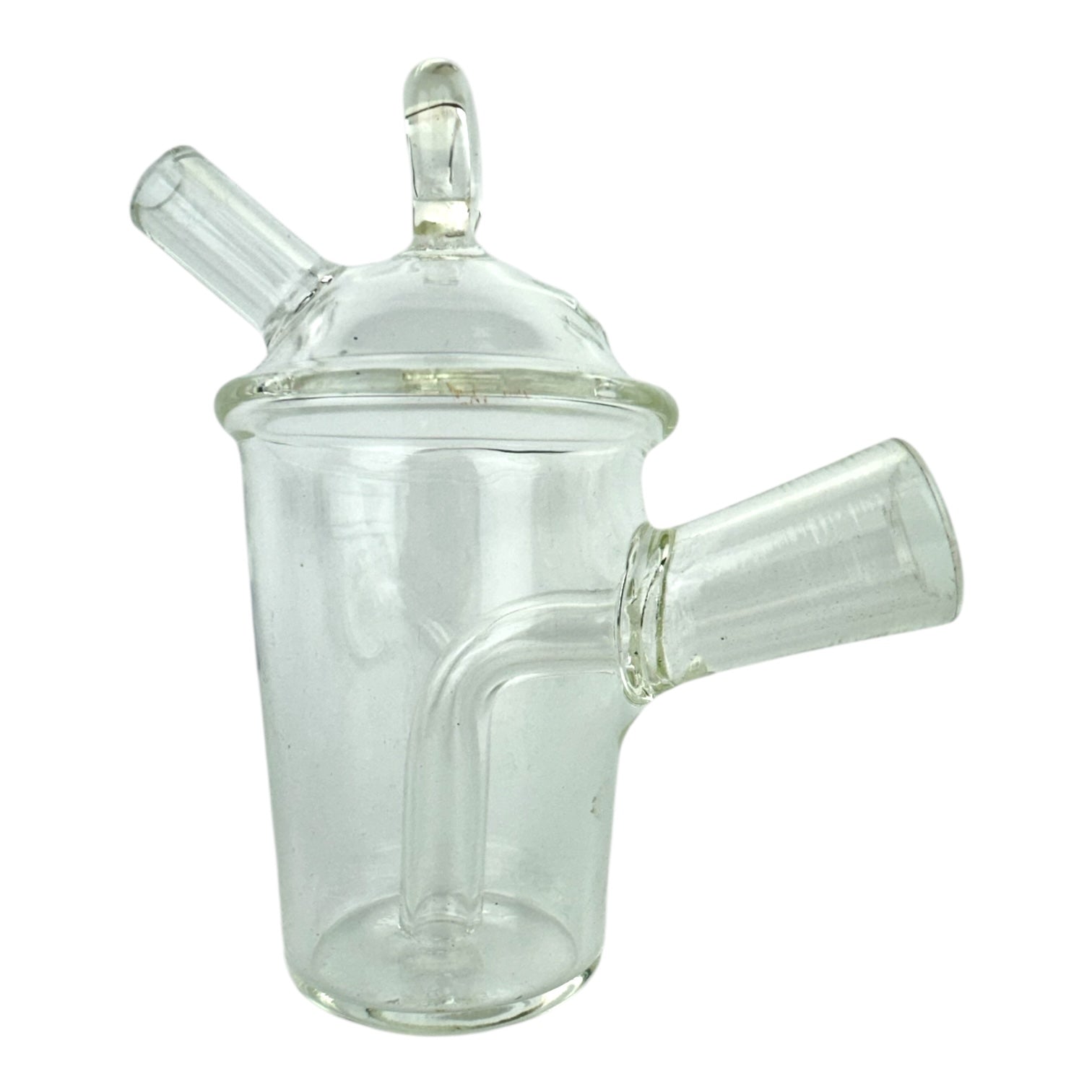 Cup Blunt Bubbler Glass Pendant