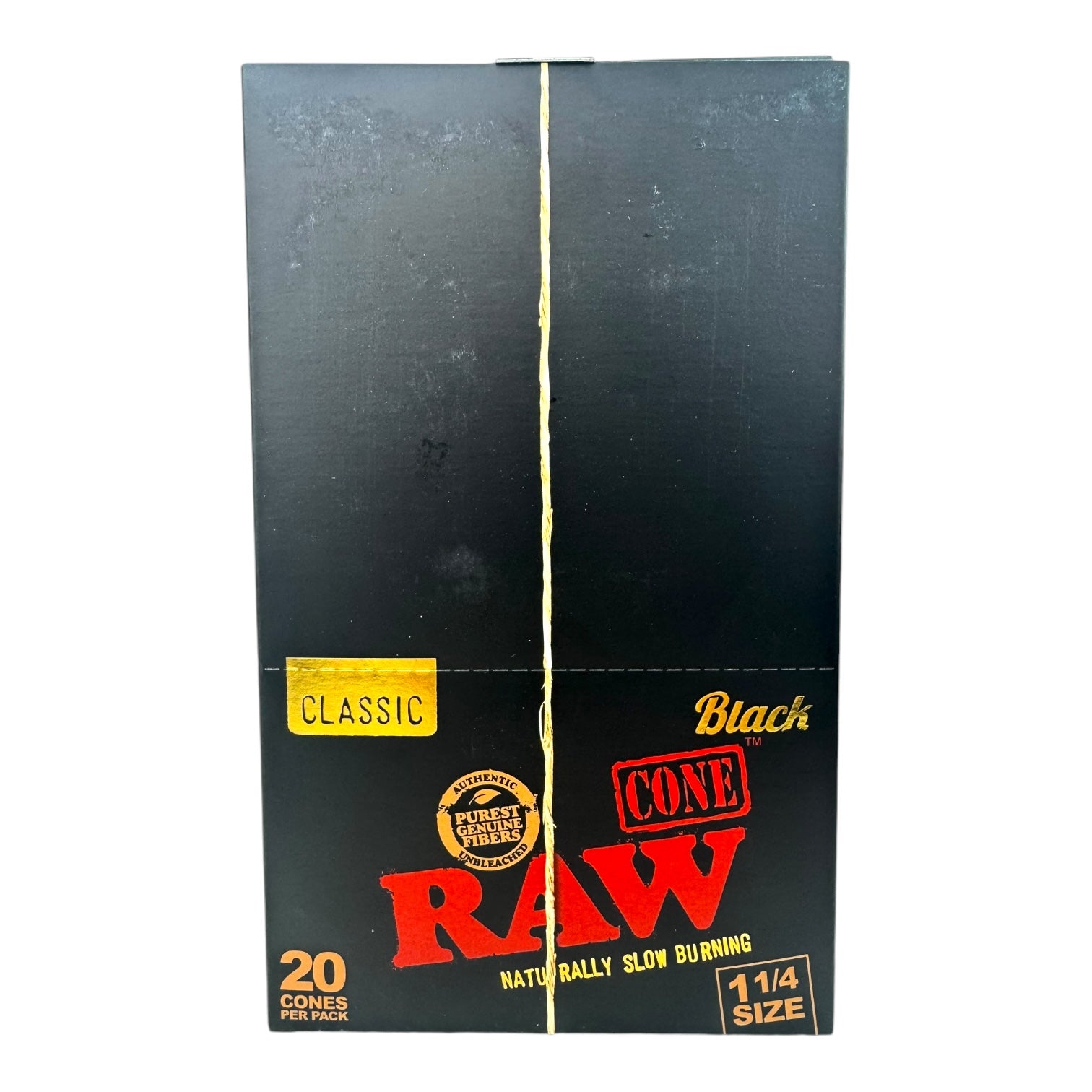 Raw Black Classic 1 1/4" Cones
