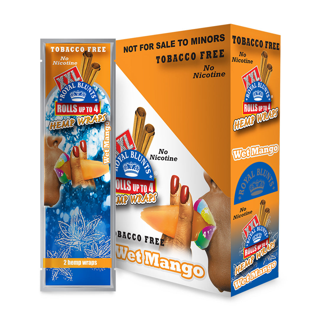 Bulk Royal Blunts Cigar Wraps XXL Wet Mango Tango 25CT
