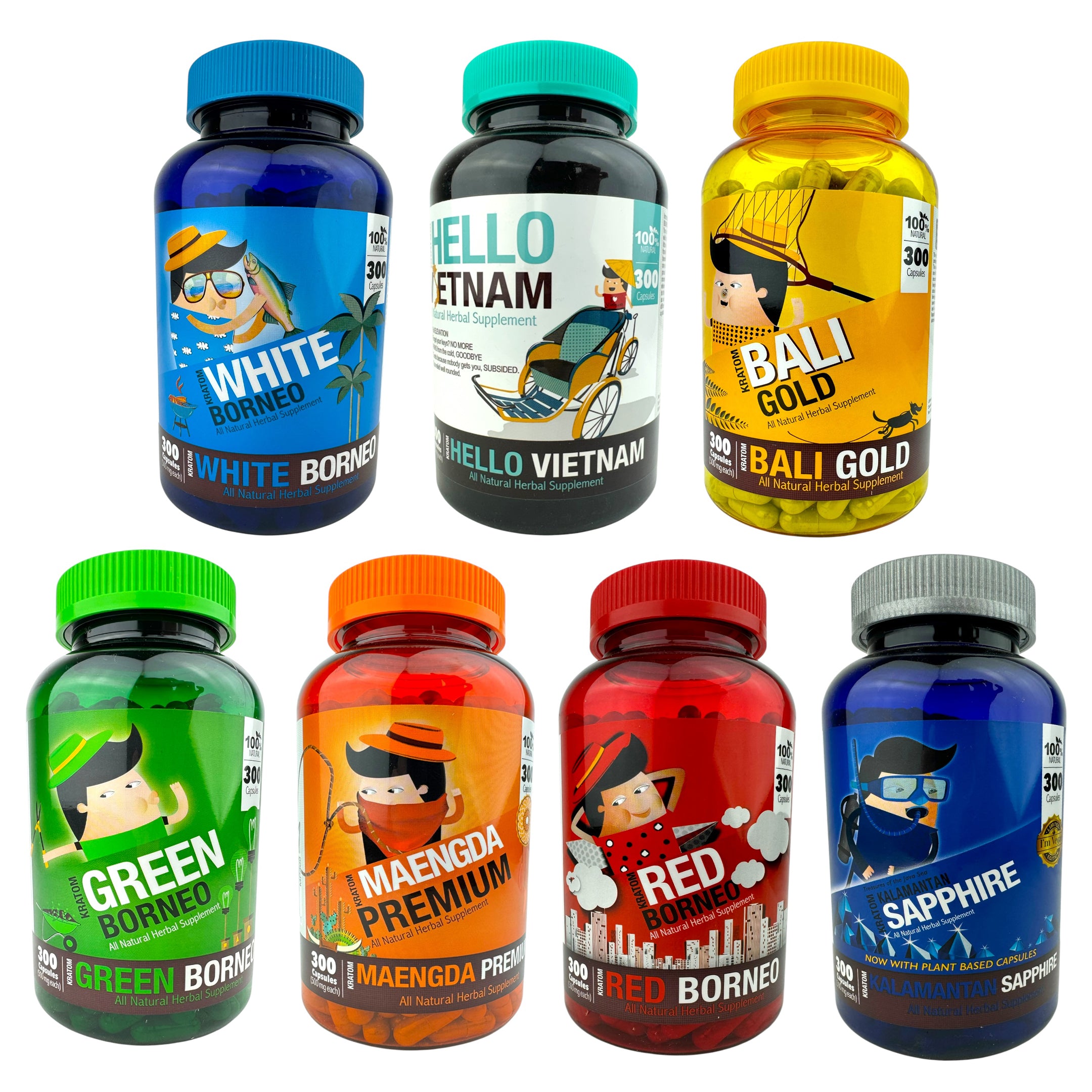 Bumble Bee Kratom_Capsules_300ct