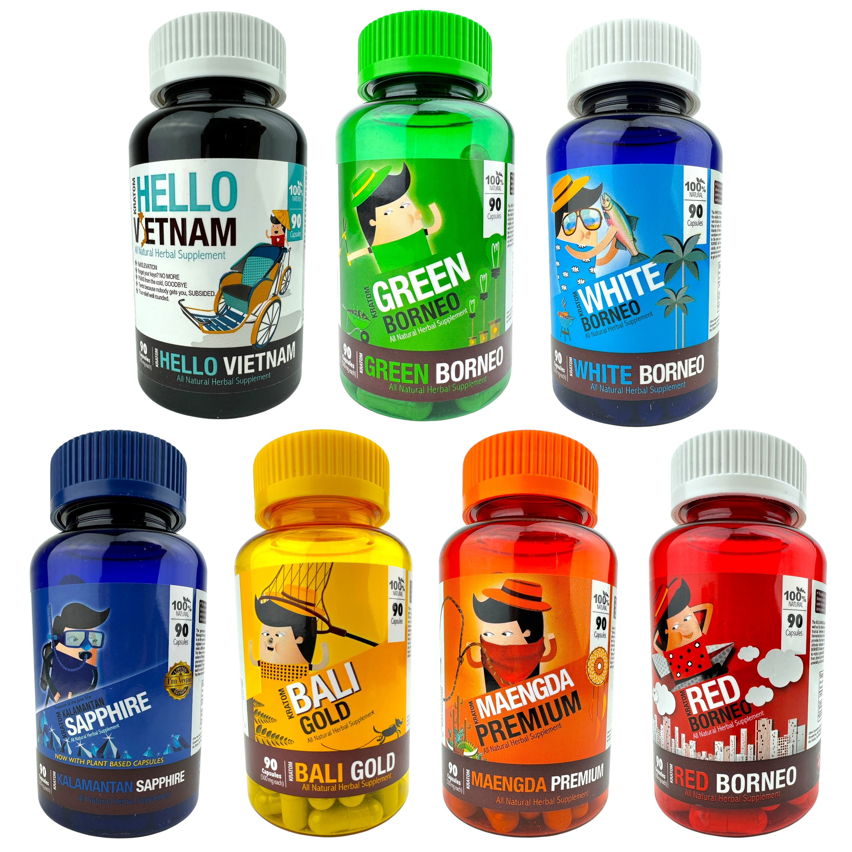 Bumble Bee Kratom_Capsules_90ct