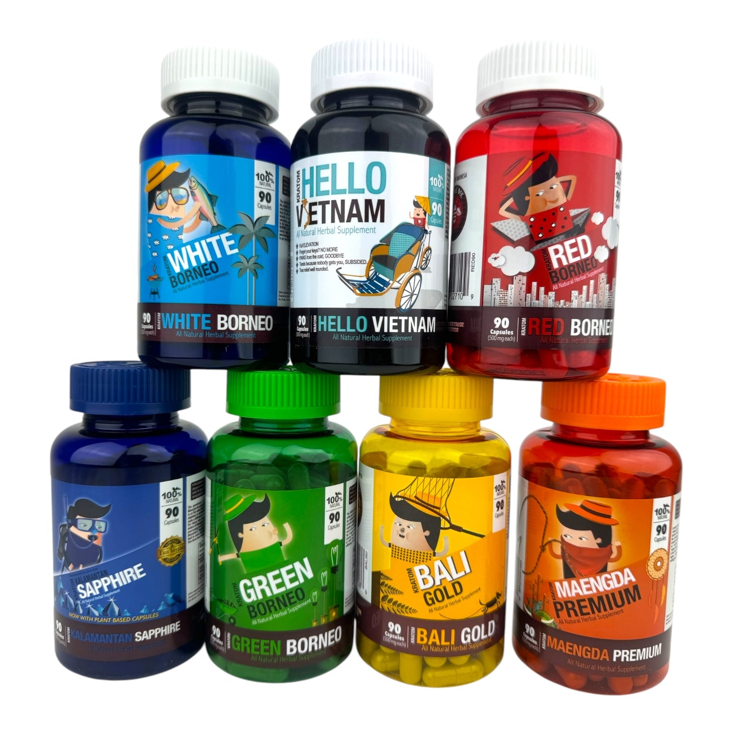 Bumble Bee Kratom_Capsules_90ct