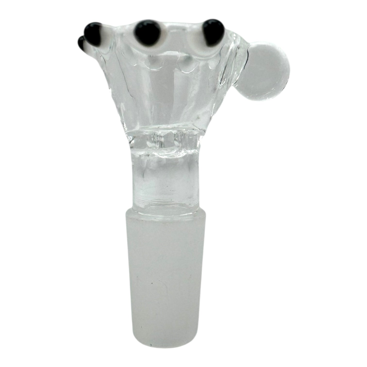 Dotted Rim Glass Bowl 14mm Male