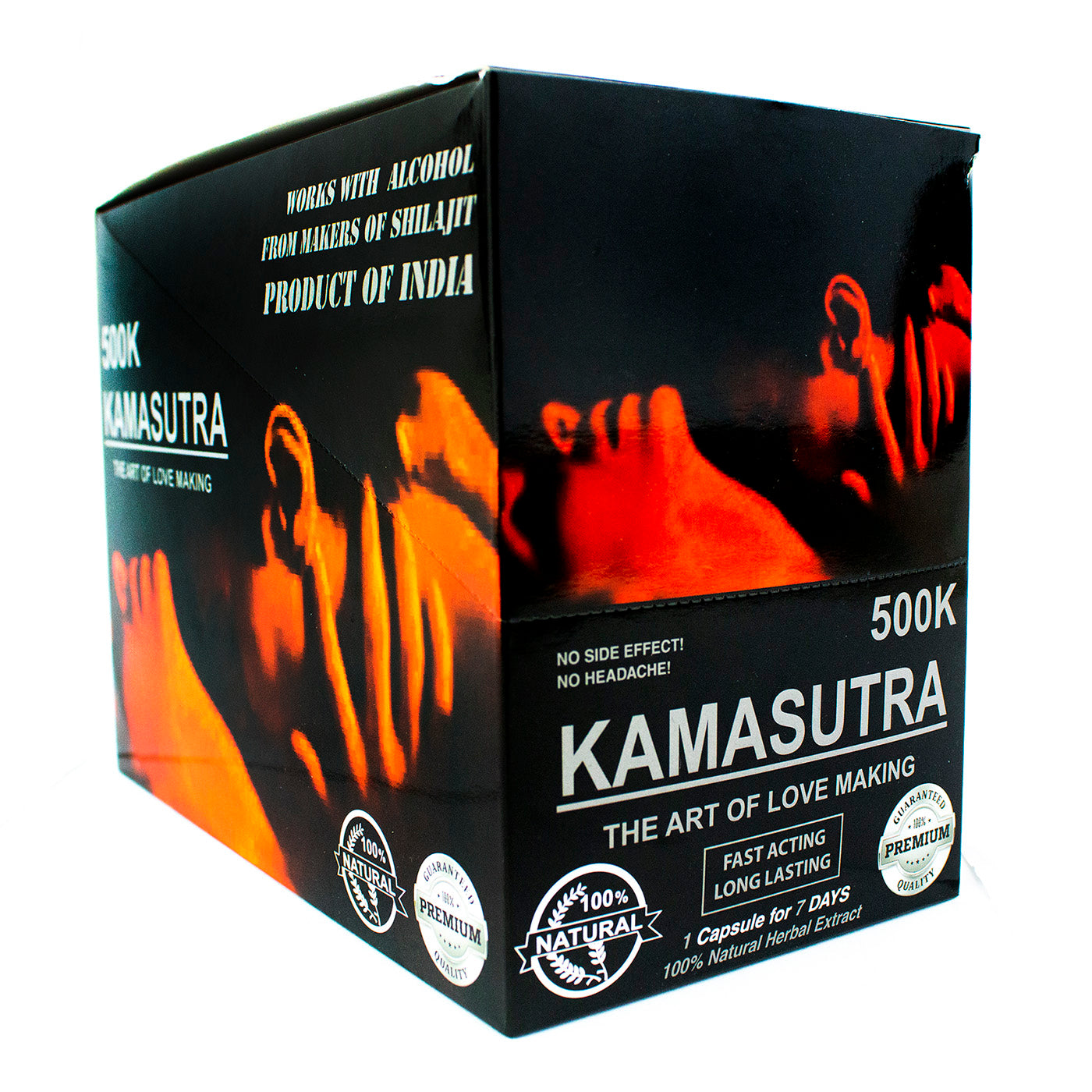 Kamasutra 500K Male Enhancement Pill 24ct Display