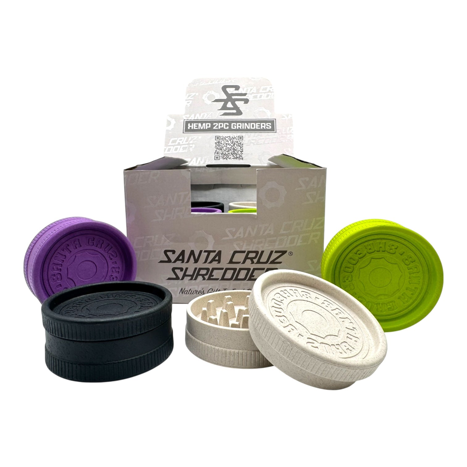 Santa Cruz Shredder Hemp 2pc Grinder