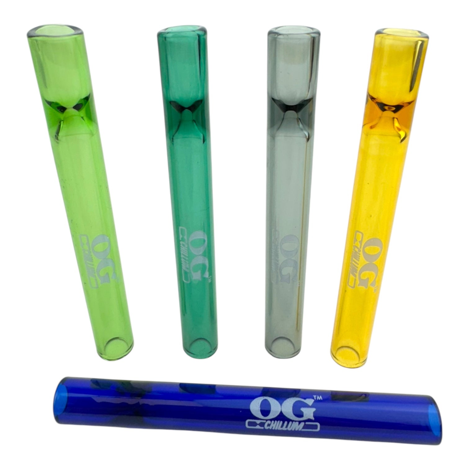 OG Glass Chillum Display - Mix Colors