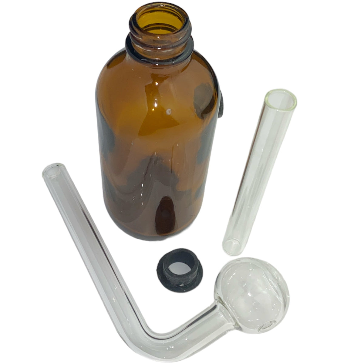 Solid Color 3pc Oil Burner Water Pipe