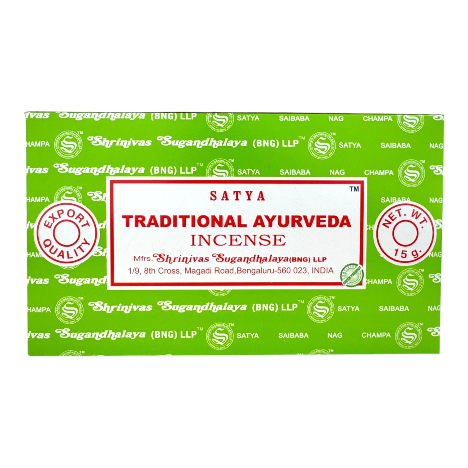 Satya15g Incense (12 Packs per Display)