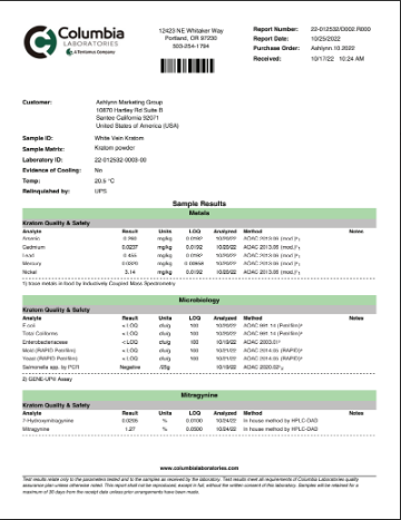 Krave Kratom Extract 10ml Liquid Shots