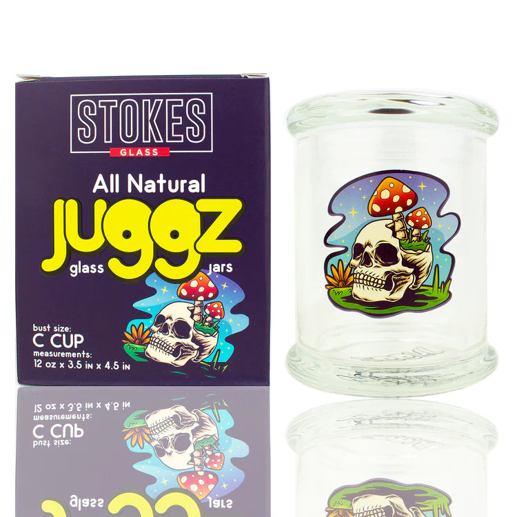 Stokes Juggz Glass Jars - Skeleton