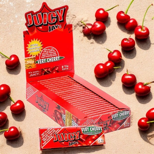 Cherry flavored rolling paper