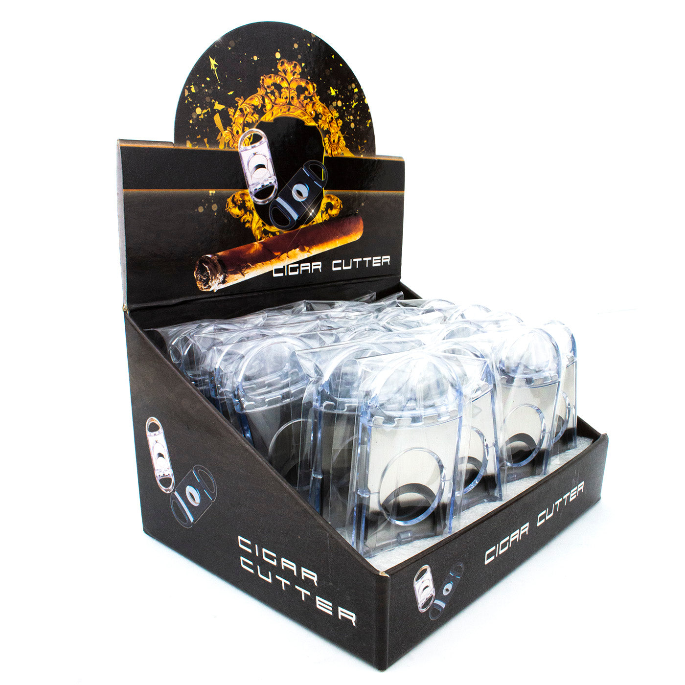 Cigar Cutter Clear - 24pc/dis