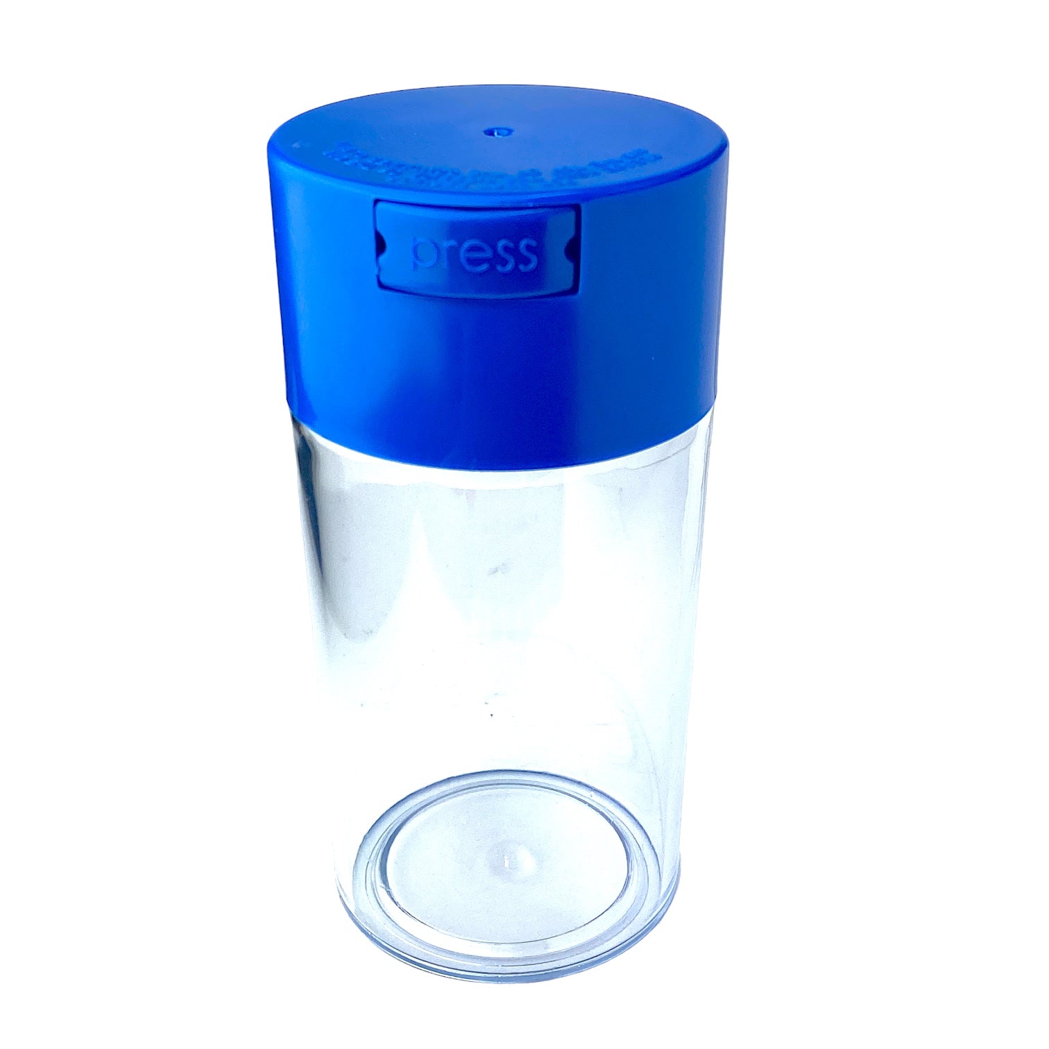 Acrylic Air Tight Jar 560mL 19oz. - Colored Lid Clear Bottom